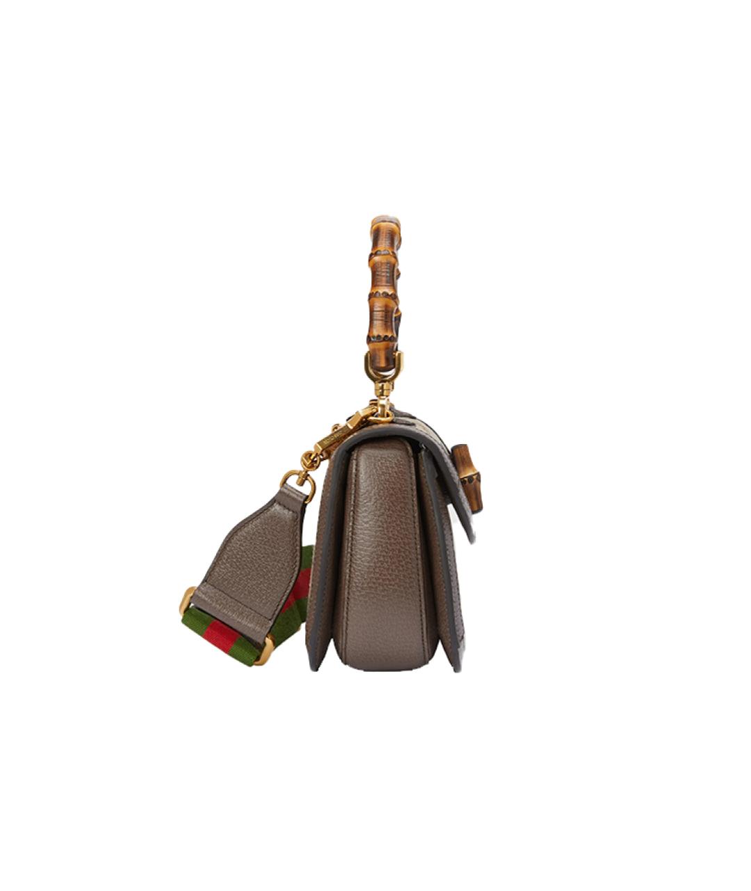 GUCCI Коричневая сумка через плечо, фото 3