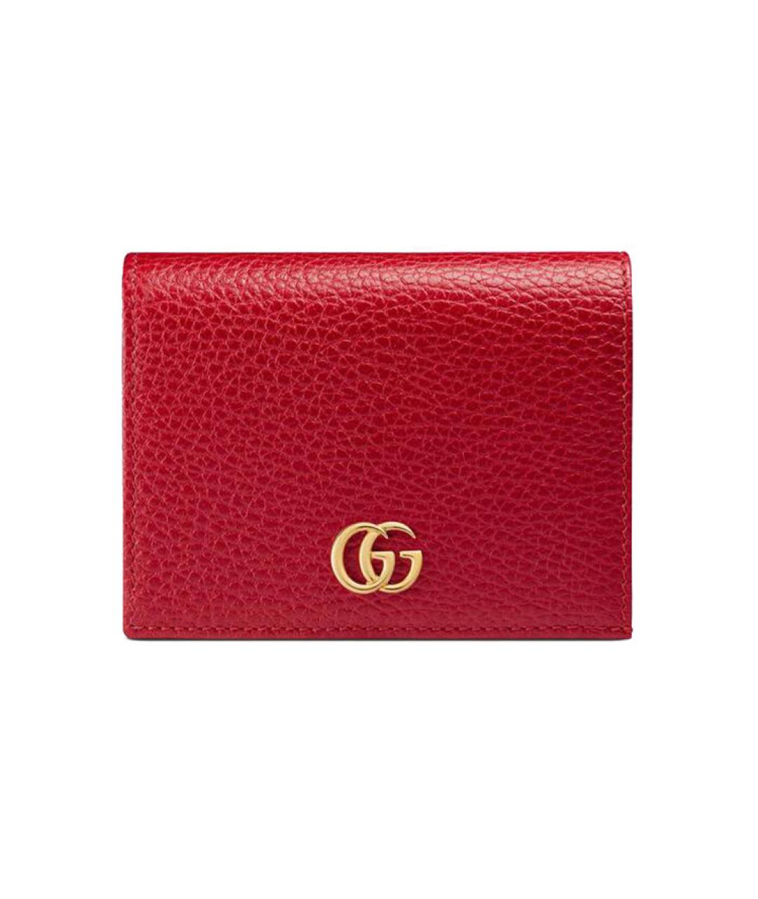 GUCCI Красный кожаный кардхолдер, фото 7
