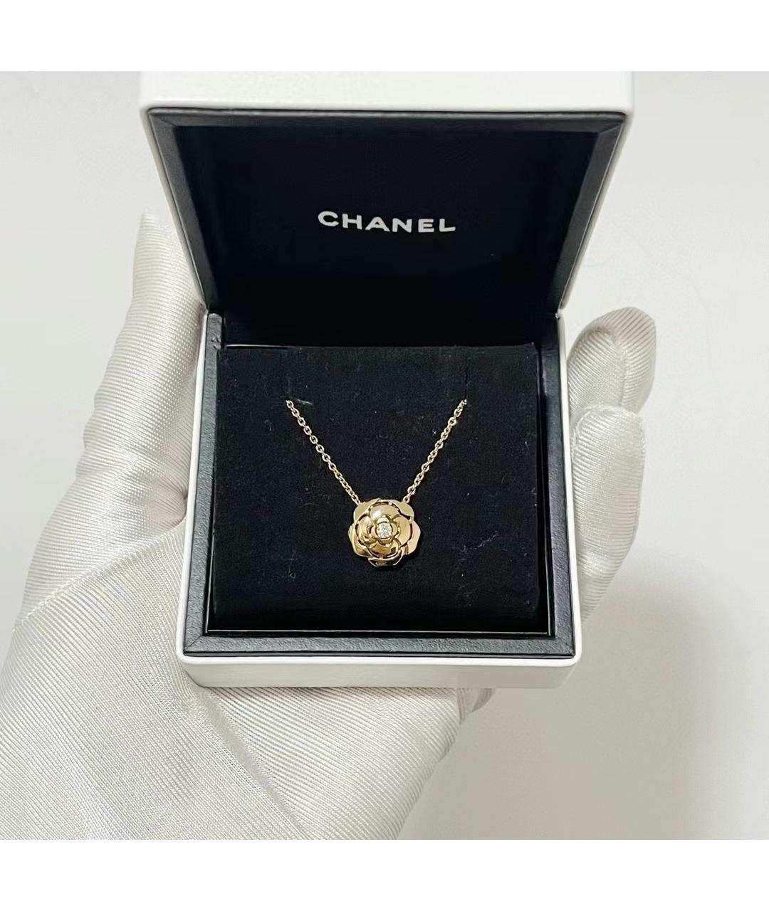 CHANEL Золотое колье из розового золота, фото 5