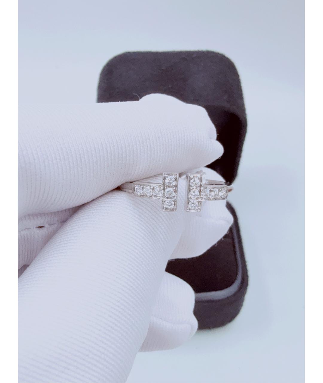 TIFFANY&CO Серебряное кольцо из белого золота, фото 2