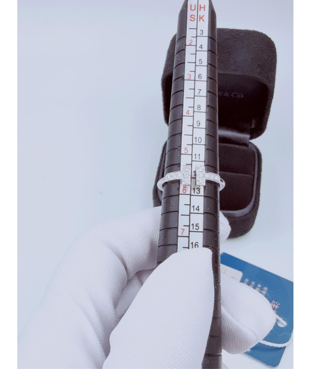 TIFFANY&CO Серебряное кольцо из белого золота, фото 8