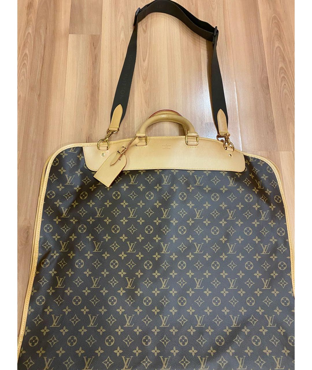 LOUIS VUITTON Коричневая дорожная/спортивная сумка, фото 2