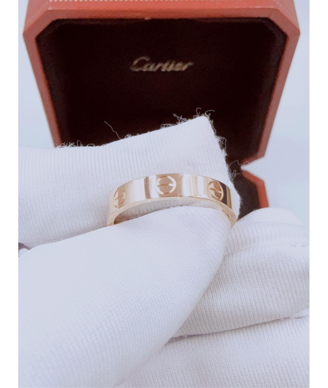 CARTIER Золотое кольцо из розового золота, фото 7