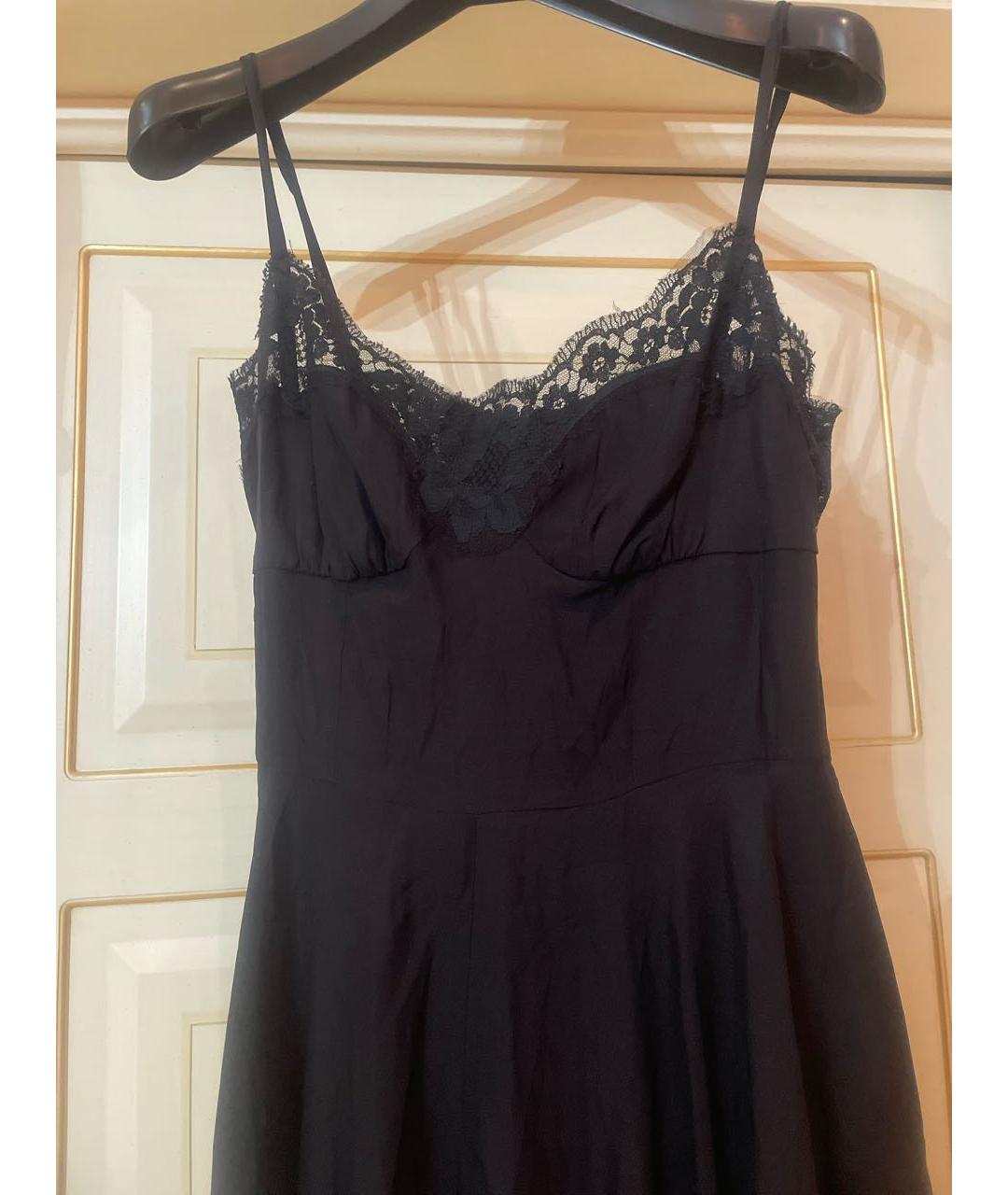 DOLCE&GABBANA Мульти шелковое вечернее платье, фото 5