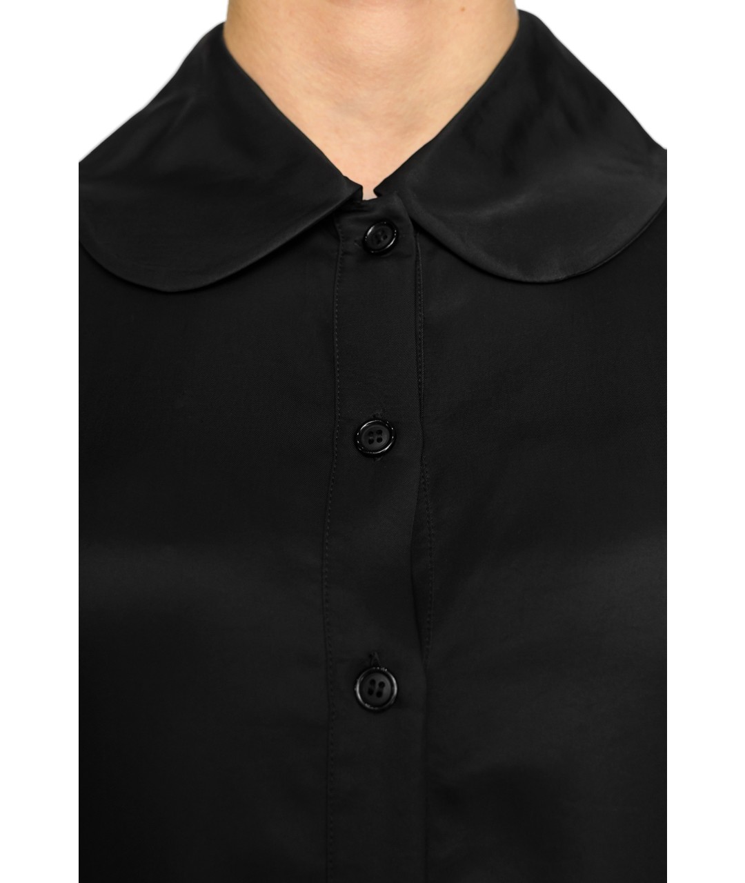 CELINE PRE-OWNED Черное шелковое повседневное платье, фото 5