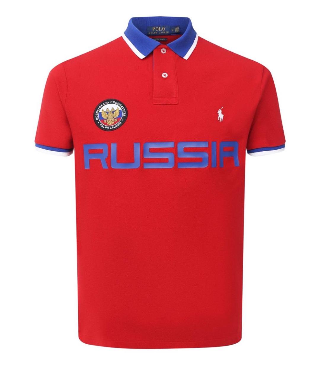 POLO RALPH LAUREN Красная футболка, фото 1