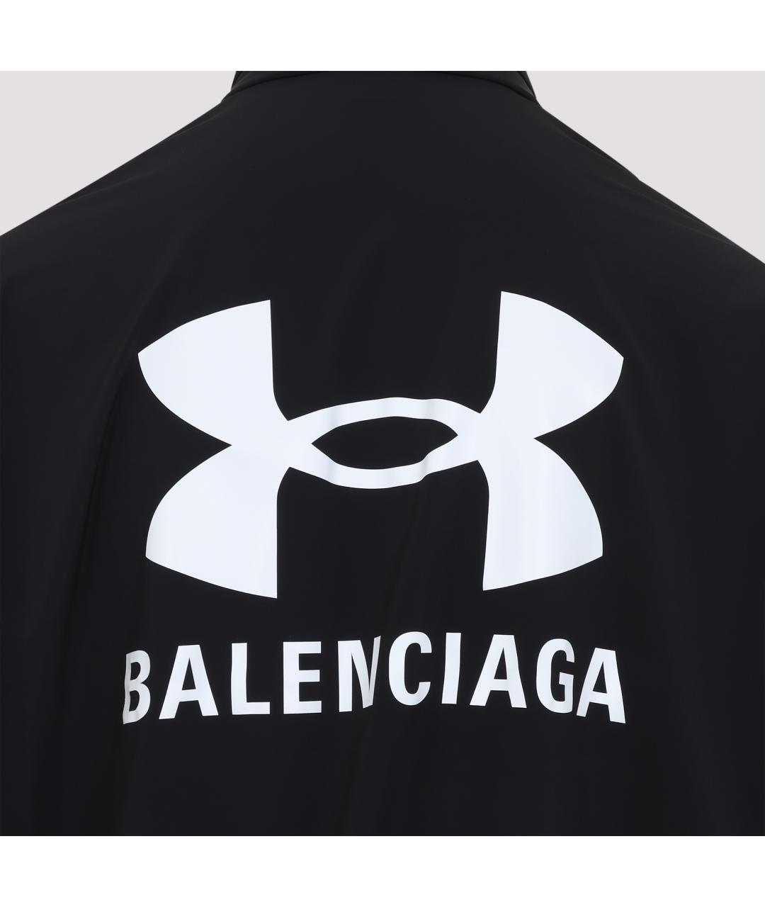 BALENCIAGA Черная полиамидовая куртка, фото 3