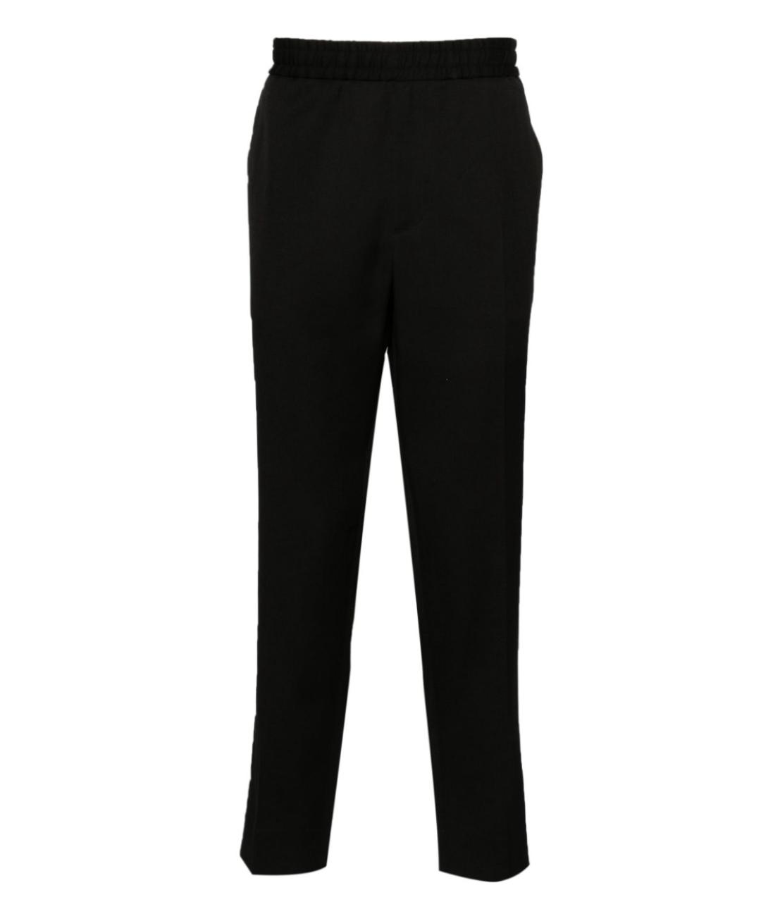 GOLDEN GOOSE DELUXE BRAND Черные полиэстеровые повседневные брюки, фото 1