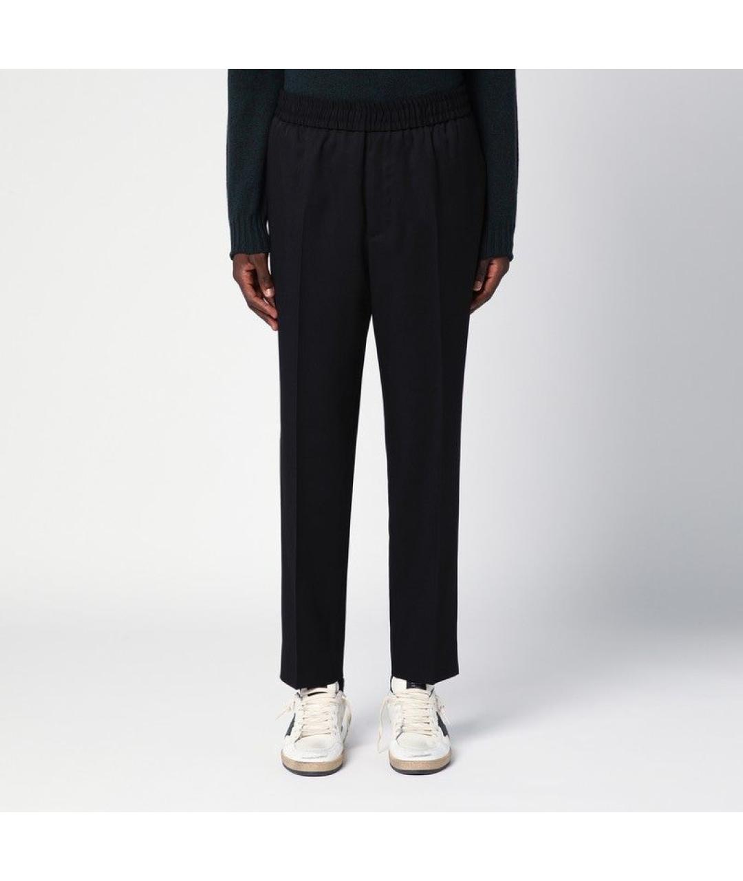 GOLDEN GOOSE DELUXE BRAND Черные полиэстеровые повседневные брюки, фото 2