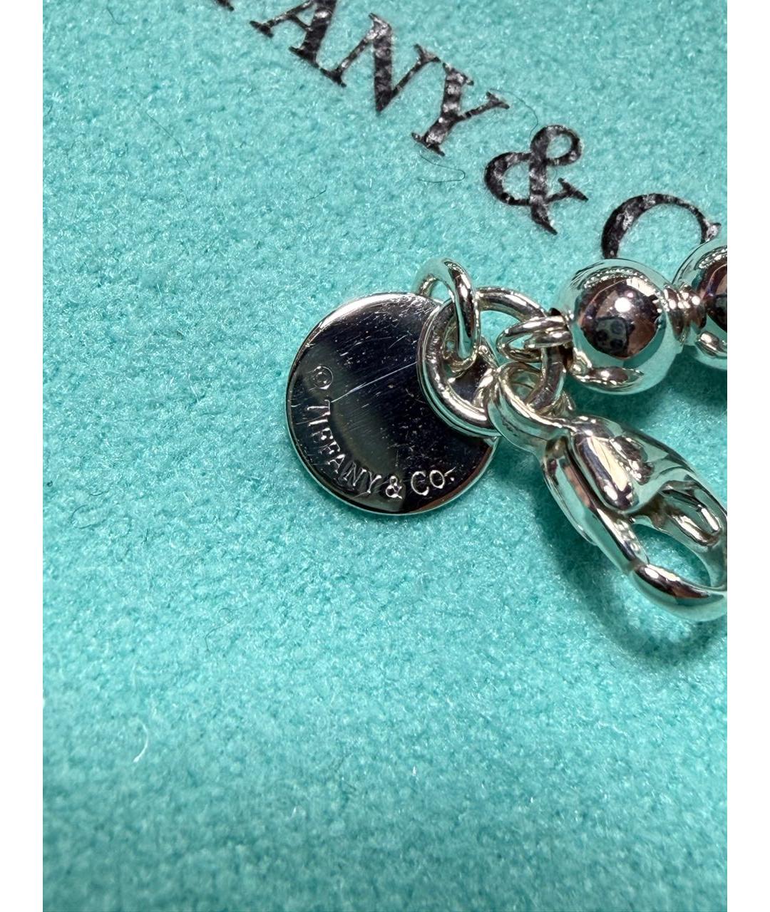 TIFFANY&CO Бирюзовый серебряный браслет, фото 8