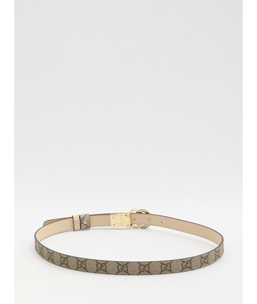GUCCI Бежевый ремень, фото 2