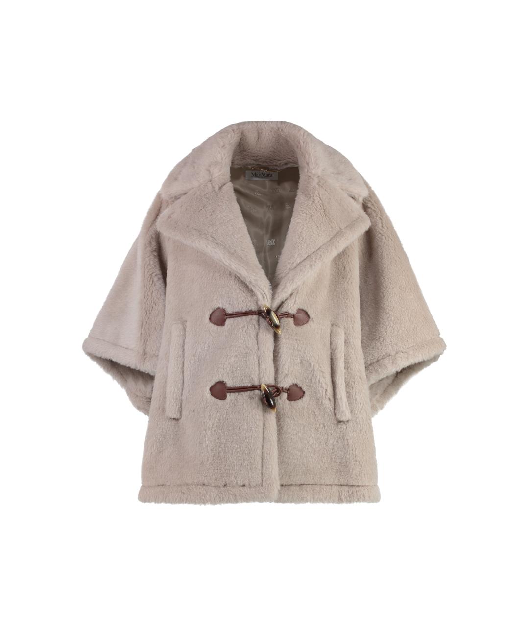 MAX MARA Бежевая шерстяная куртка, фото 1