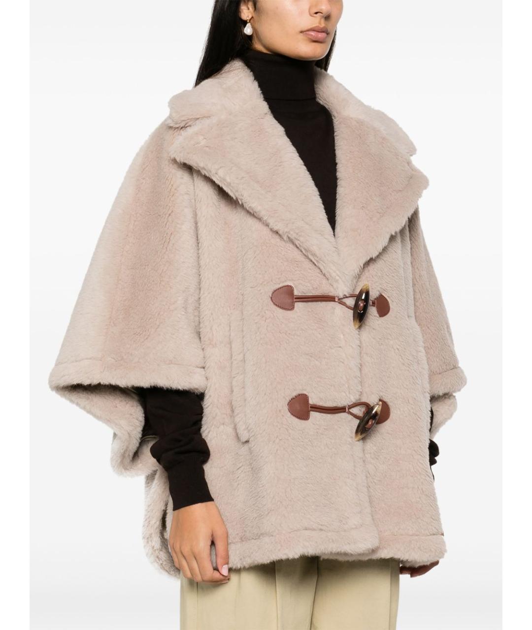 MAX MARA Бежевая шерстяная куртка, фото 4