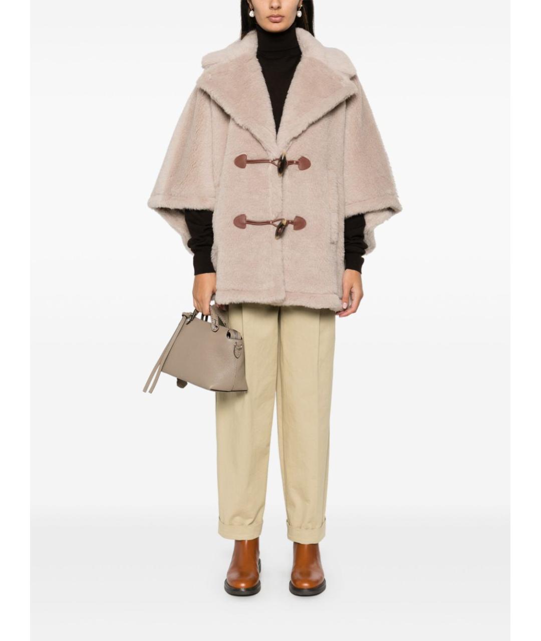 MAX MARA Бежевая шерстяная куртка, фото 3