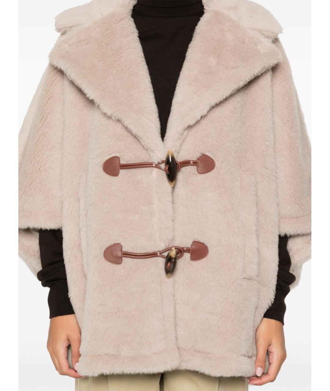 MAX MARA Бежевая шерстяная куртка, фото 6