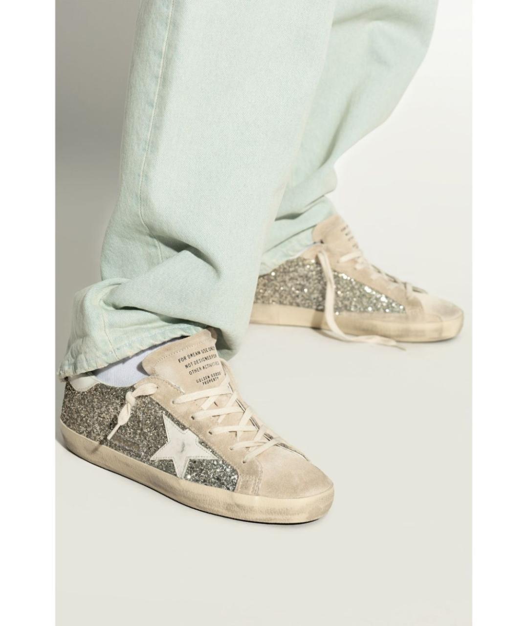 GOLDEN GOOSE DELUXE BRAND Мульти кожаные кроссовки, фото 2