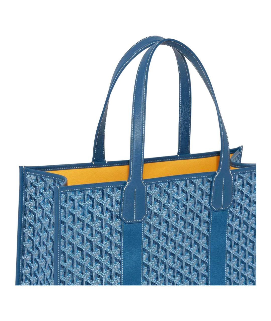 GOYARD Синяя сумка через плечо, фото 3