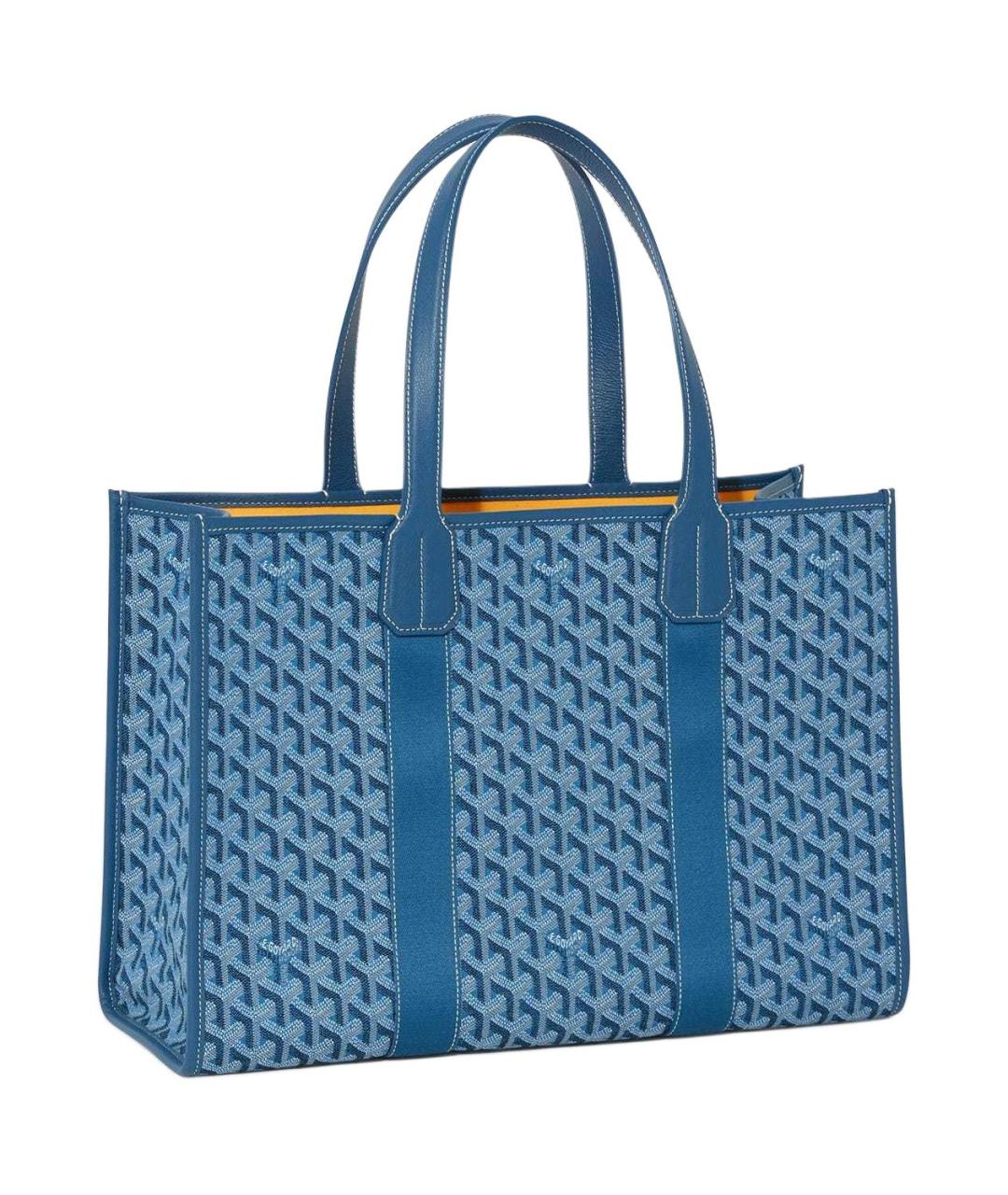 GOYARD Синяя сумка через плечо, фото 2