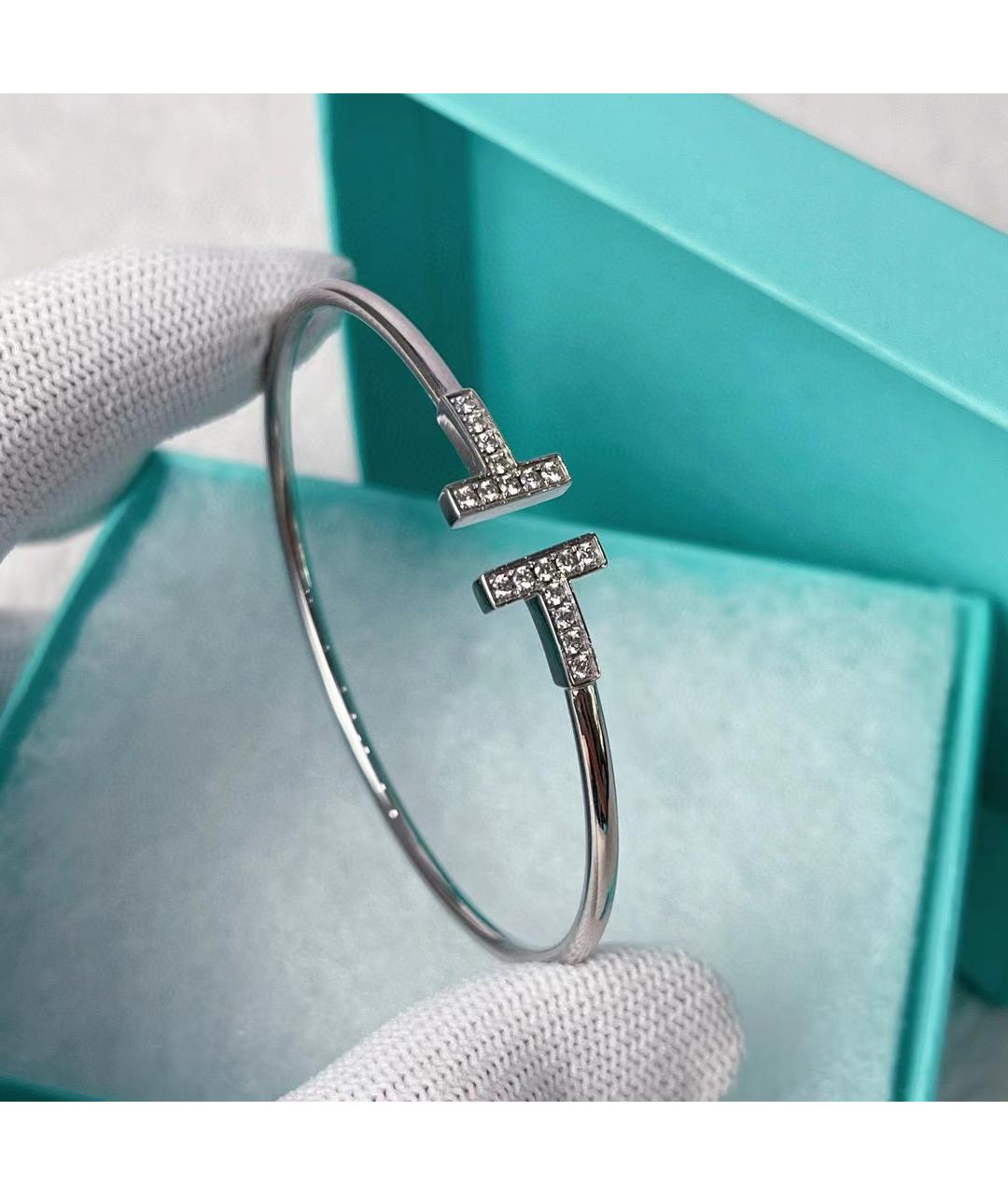 TIFFANY&CO Золотой браслет из белого золота, фото 6