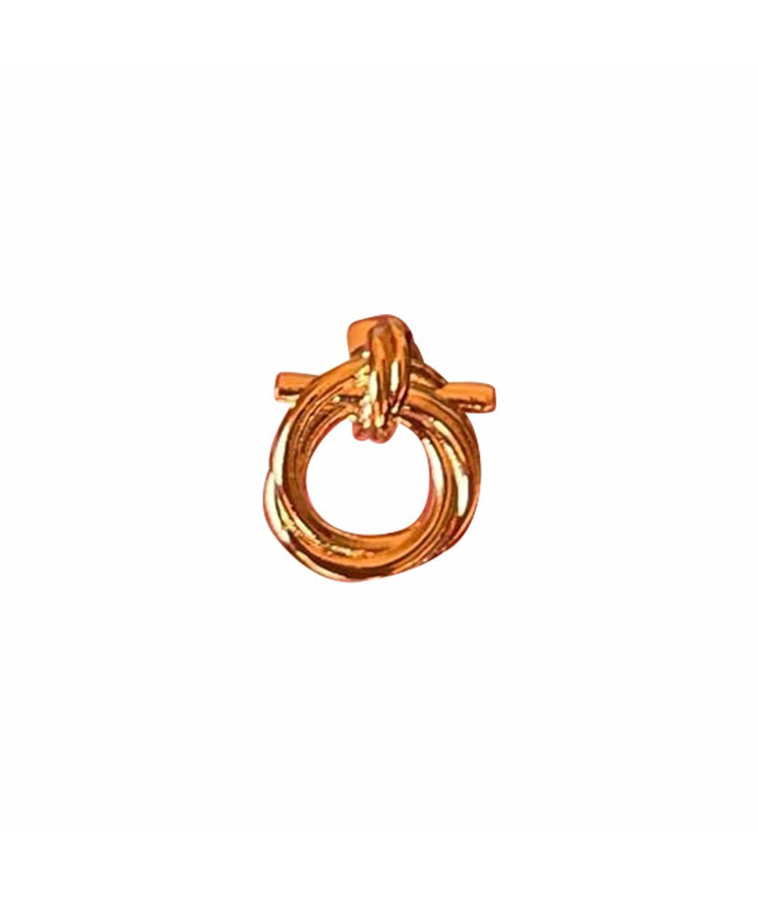 FERRAGAMO Золотые серьги, фото 1