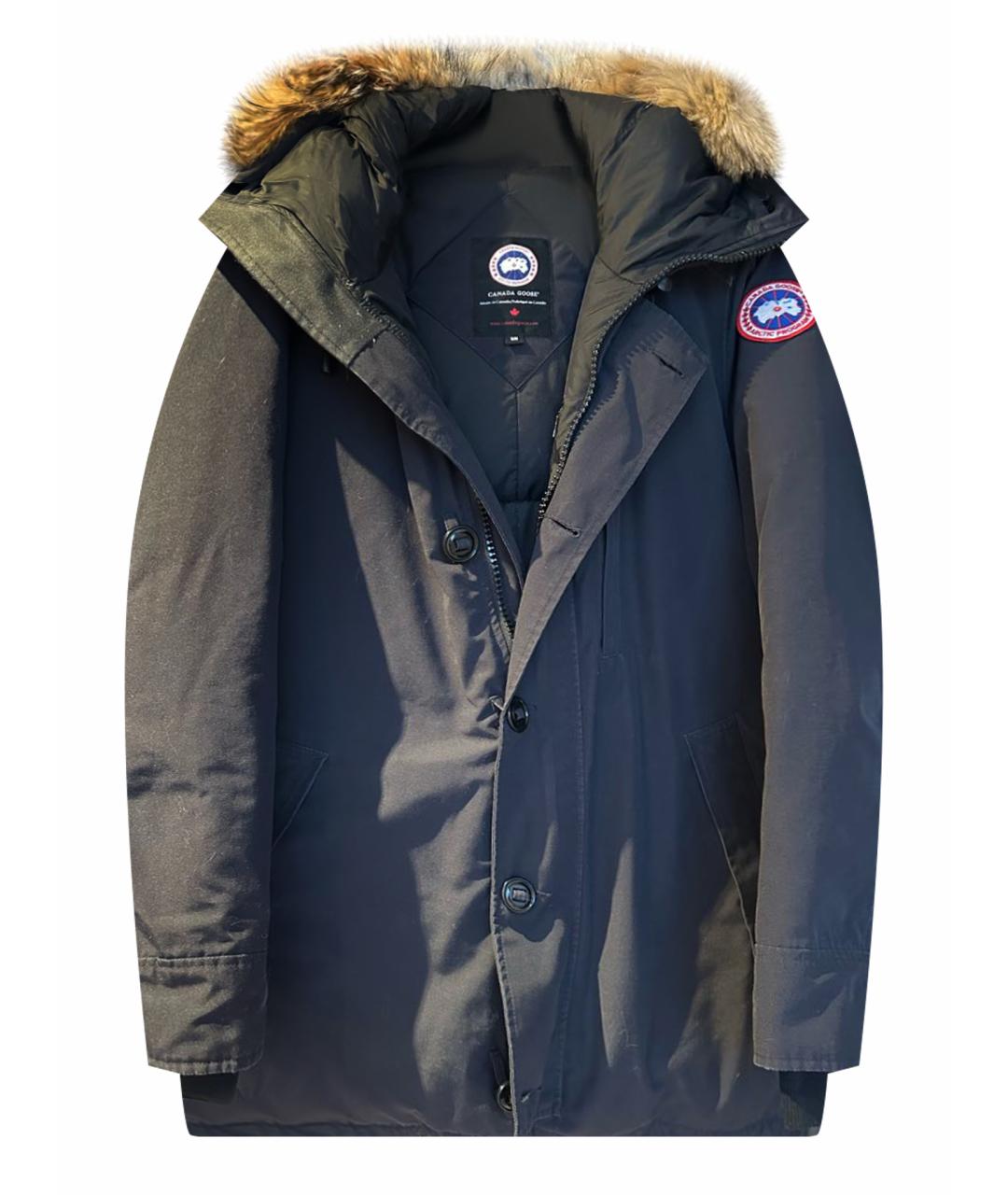 CANADA GOOSE Темно-синяя парка, фото 1