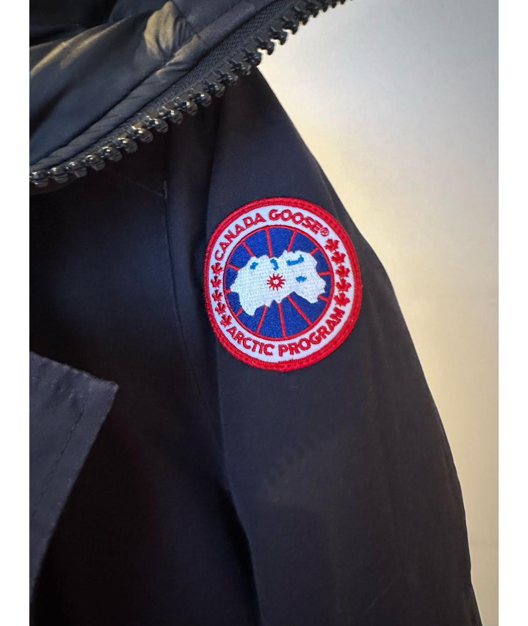 CANADA GOOSE Темно-синяя парка, фото 8