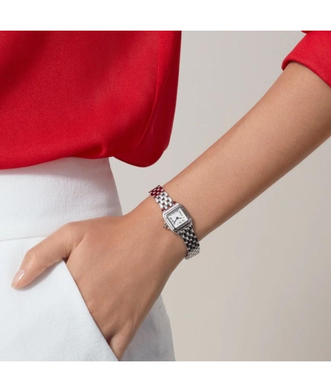 CARTIER Серебряные часы, фото 4