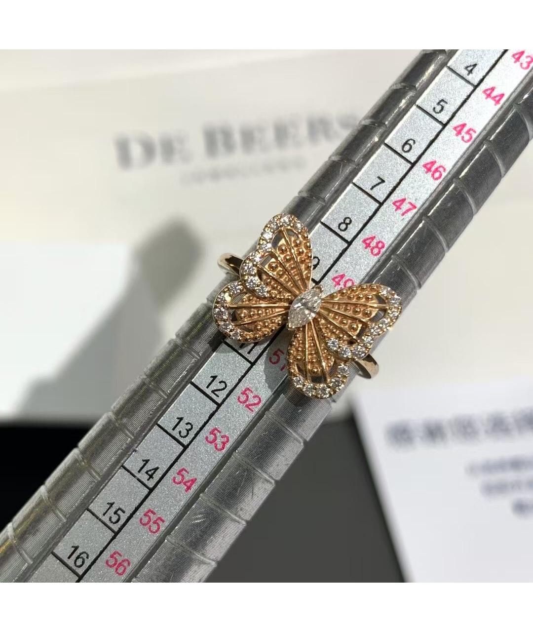 DE BEERS Золотое кольцо из розового золота, фото 5