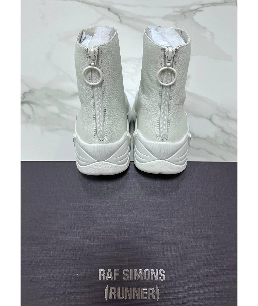 RAF SIMONS Белые кроссовки, фото 5