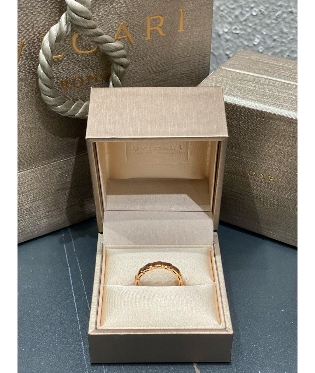 BVLGARI Розовое кольцо из розового золота, фото 2