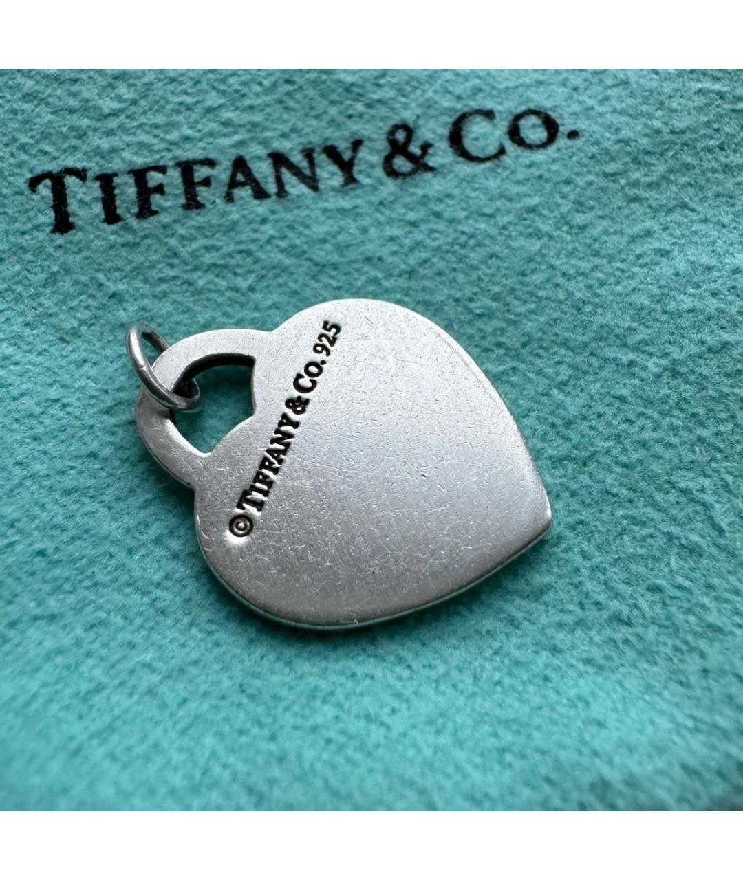 TIFFANY&CO Серебрянный серебряный кулон, фото 3