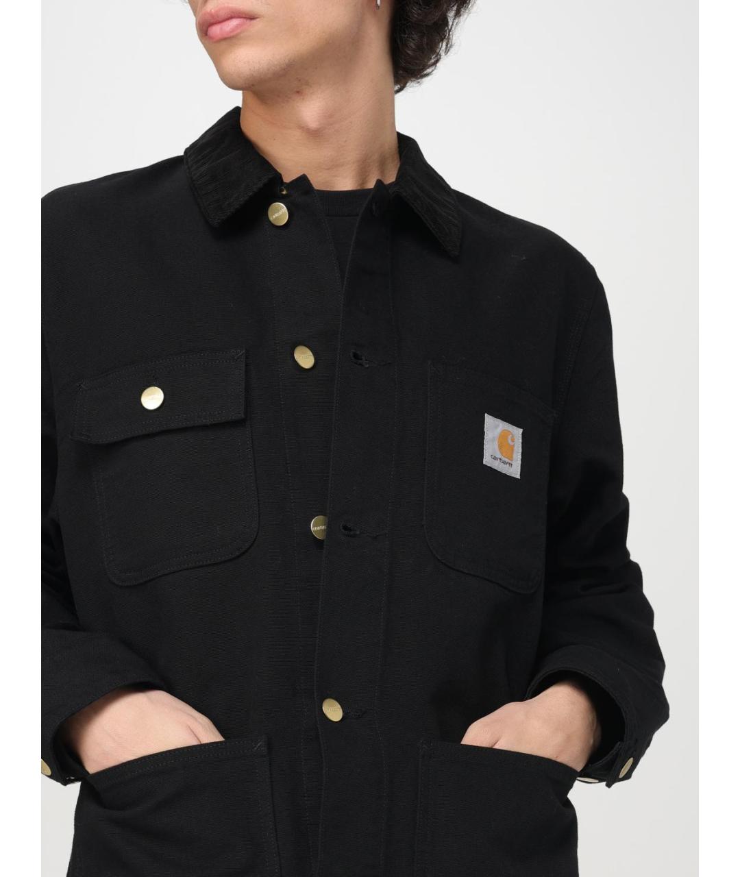CARHARTT WIP Черная хлопковая куртка, фото 6