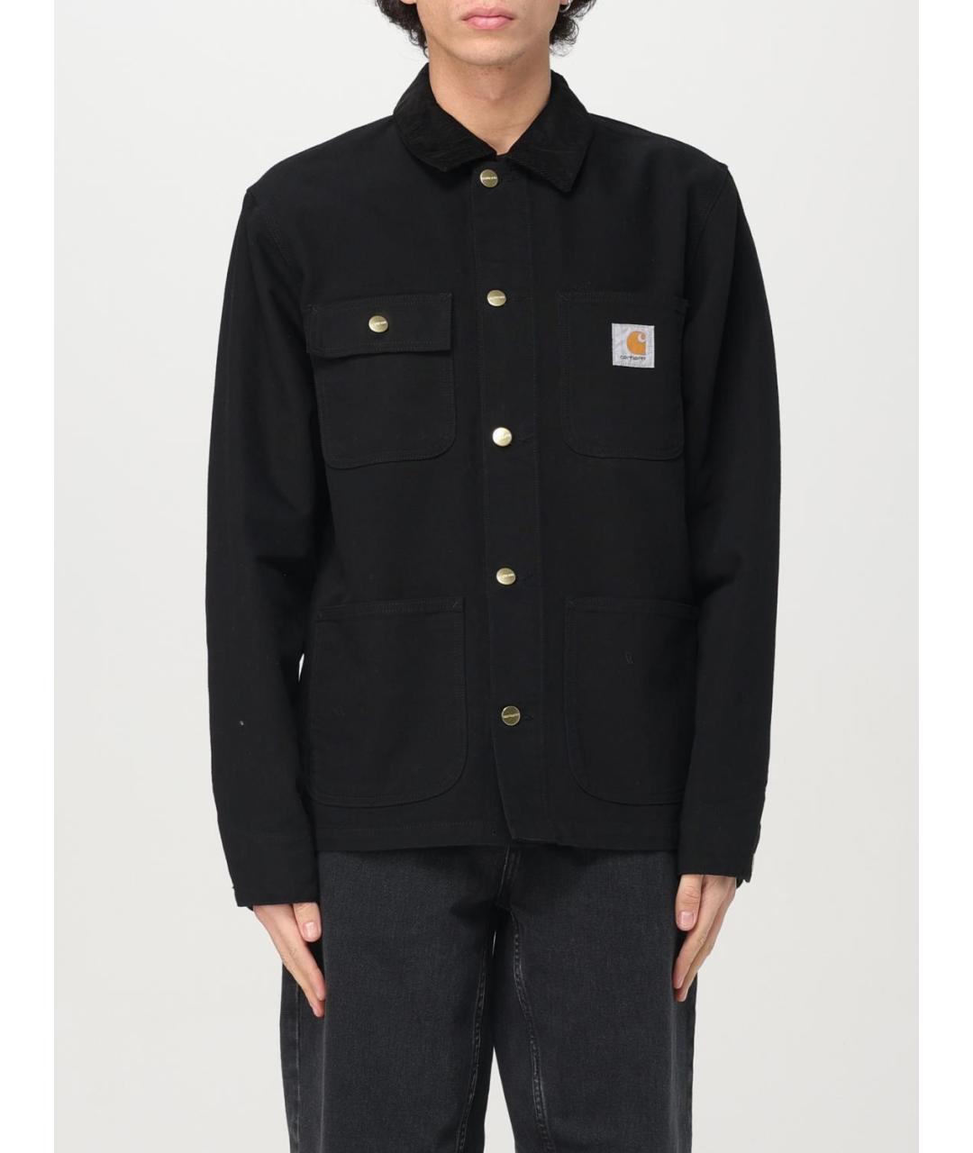 CARHARTT WIP Черная хлопковая куртка, фото 2