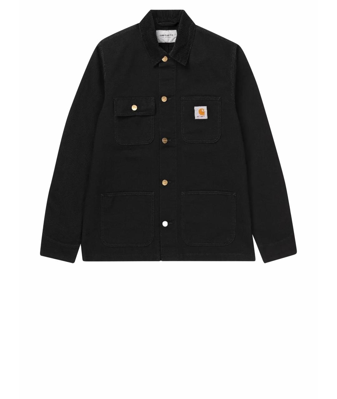 CARHARTT WIP Черная хлопковая куртка, фото 1