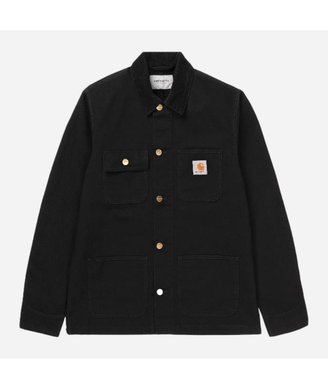 CARHARTT WIP Черная хлопковая куртка, фото 7