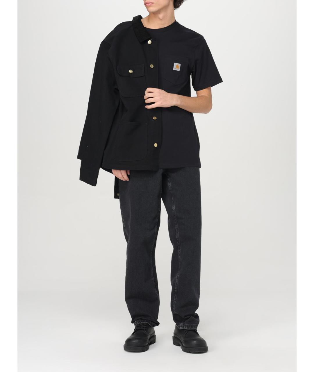 CARHARTT WIP Черная хлопковая куртка, фото 3