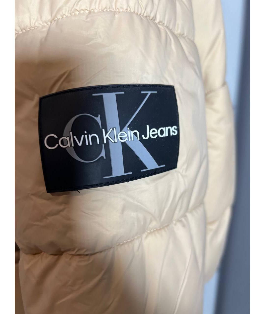 CALVIN KLEIN Бежевая куртка, фото 7