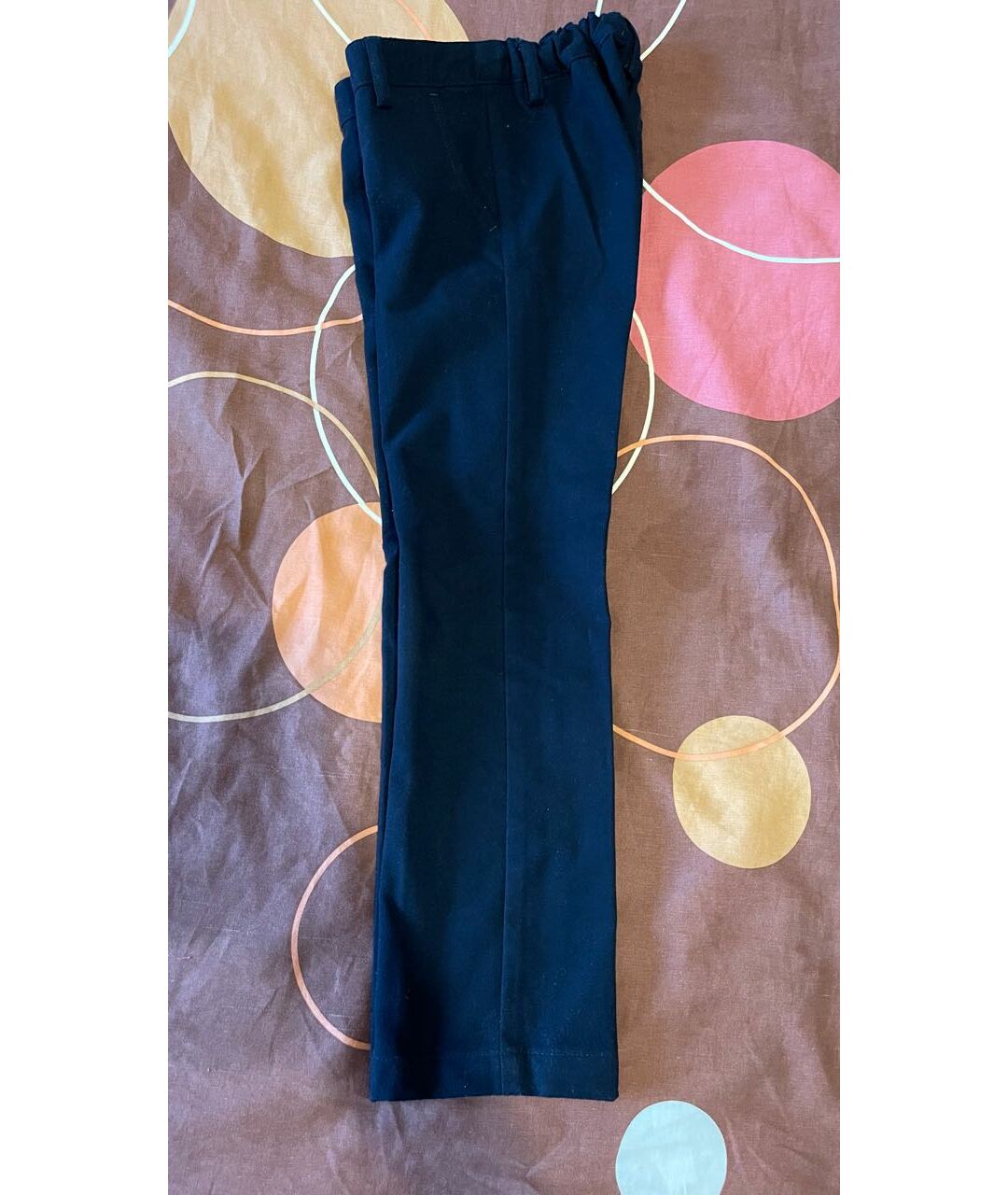 IL GUFO Темно-синие вискозные брюки и шорты, фото 3