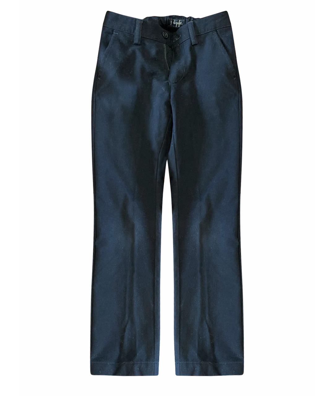 IL GUFO Темно-синие вискозные брюки и шорты, фото 1