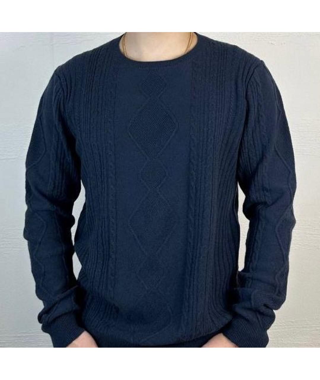 ETRO Синий кашемировый джемпер / свитер, фото 5