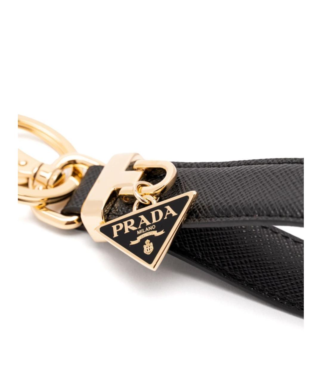 PRADA Черный брелок, фото 2