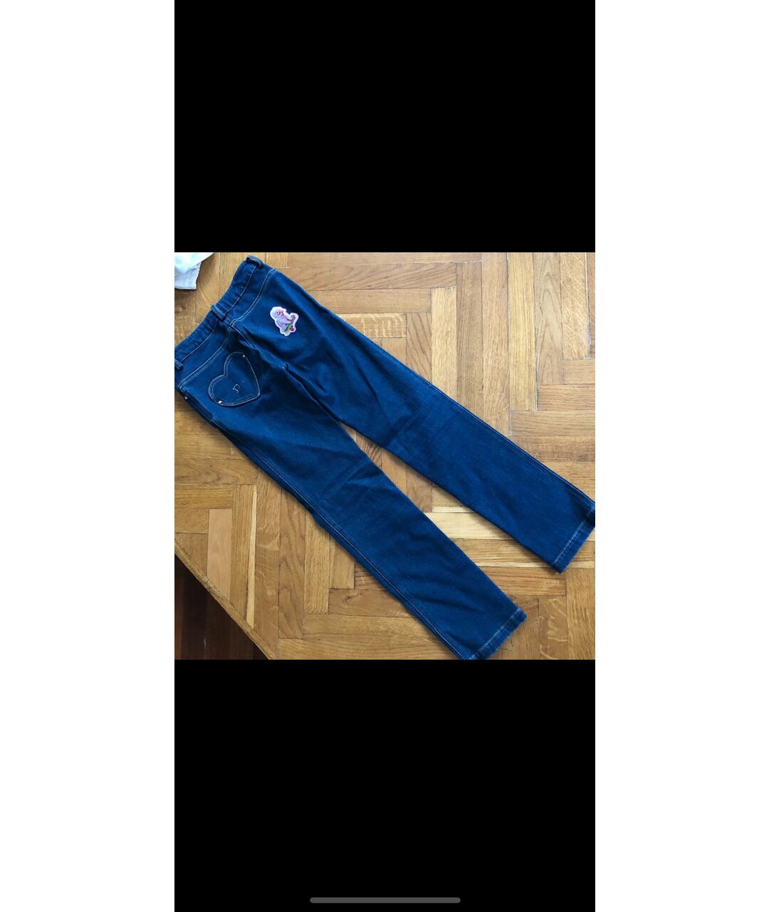 CHRISTIAN DIOR PRE-OWNED Синие хлопковые детские джинсы, фото 2