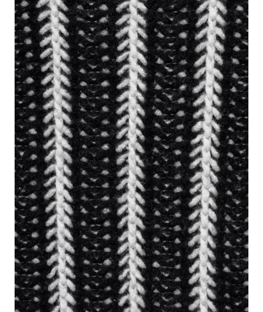 SAINT LAURENT Черный кашемировый джемпер / свитер, фото 4