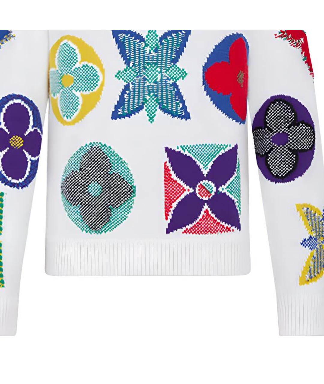 LOUIS VUITTON Белый джемпер / свитер, фото 6