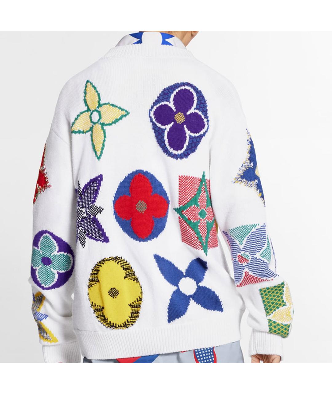 LOUIS VUITTON Белый джемпер / свитер, фото 4