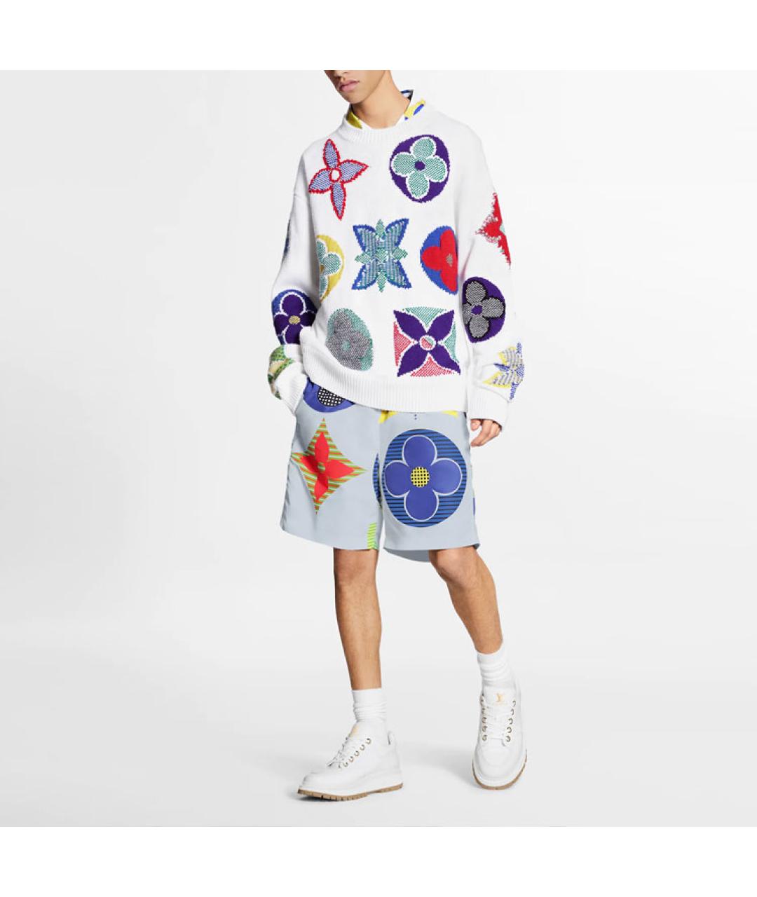 LOUIS VUITTON Белый джемпер / свитер, фото 3