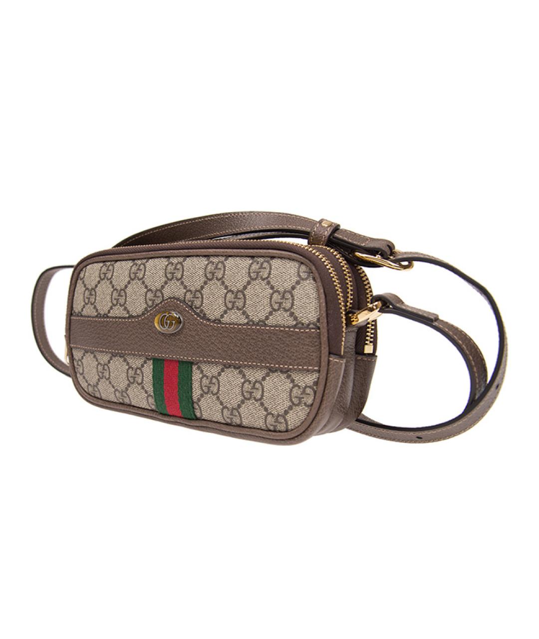 GUCCI Коричневая сумка через плечо, фото 2