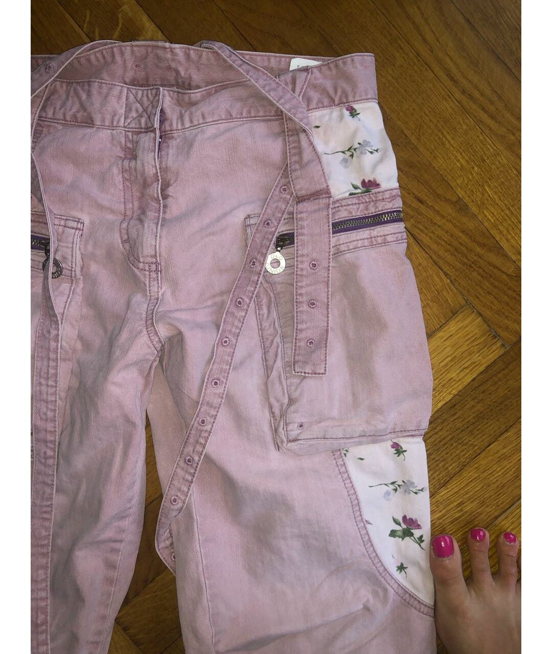DOLCE&GABBANA Розовые хлопковые детские джинсы, фото 2