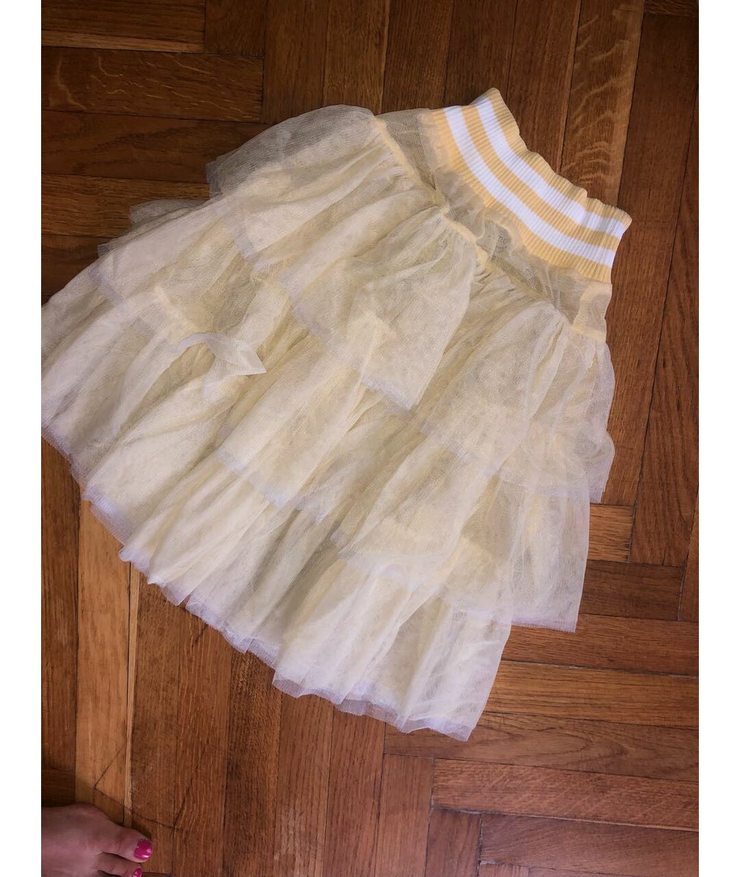 SIMONETTA Желтая юбка, фото 4