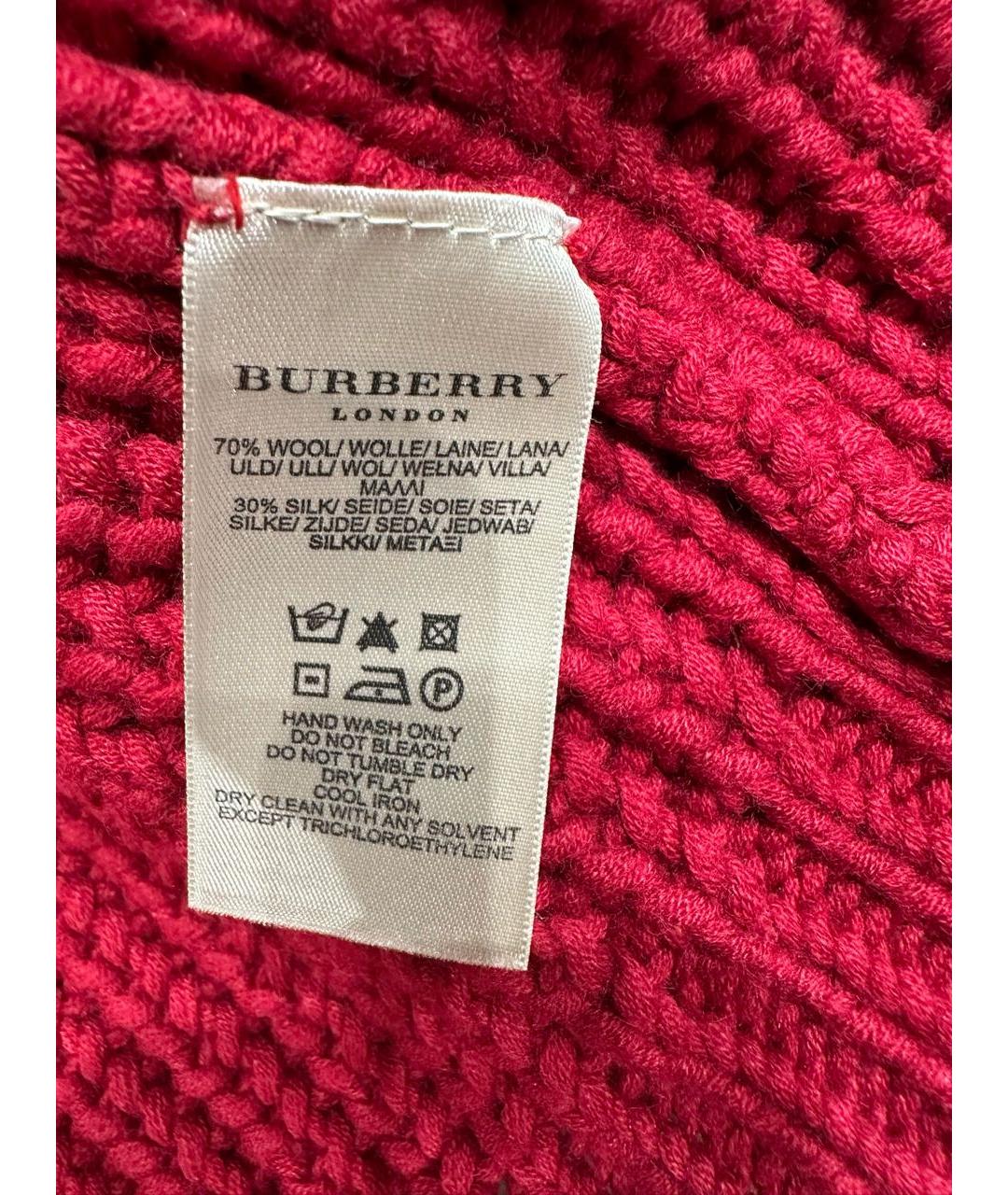 BURBERRY Шерстяной кардиган, фото 4